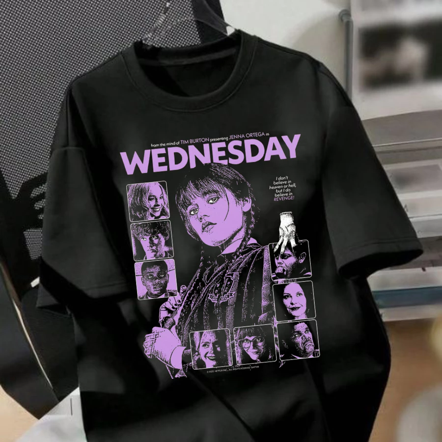 Camiseta Wednesday Pôster